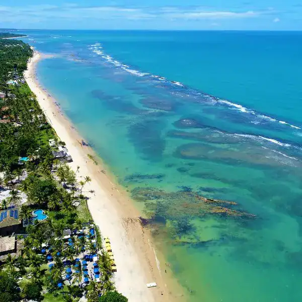 Arraial d'Ajuda em família, passeio incluso no pacote para Porto Seguro